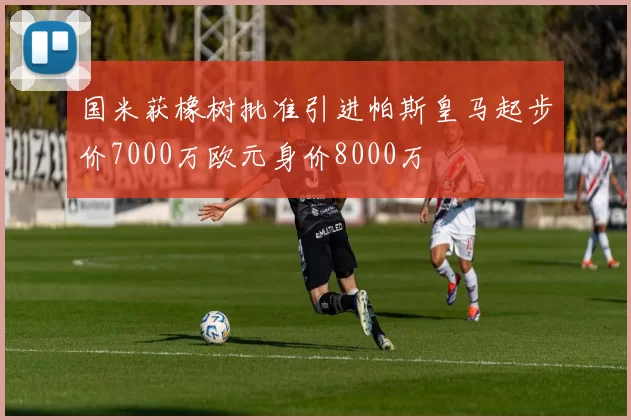 国米获橡树批准引进帕斯皇马起步价7000万欧元身价8000万