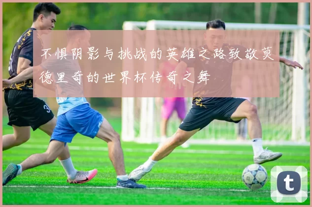 不惧阴影与挑战的英雄之路致敬莫德里奇的世界杯传奇之舞